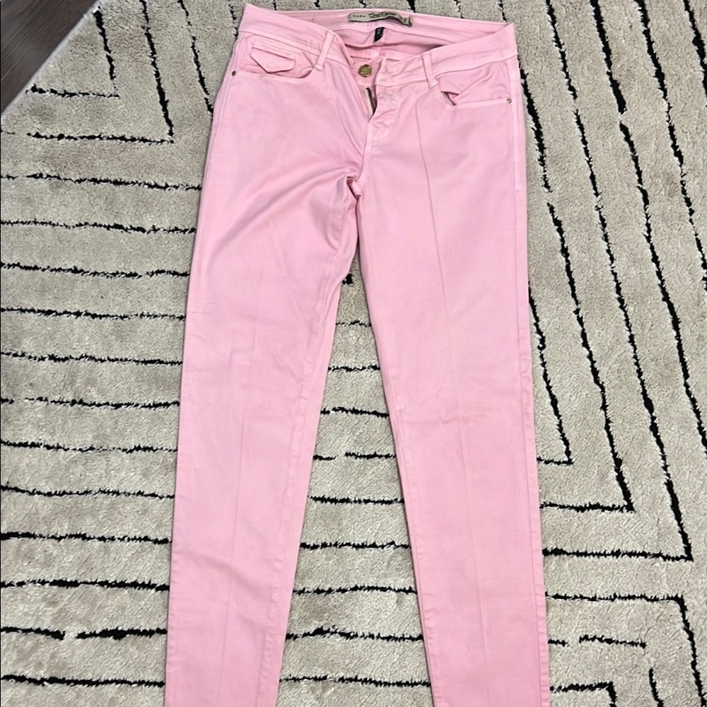 Zara Pink Skinny Jeans for Women